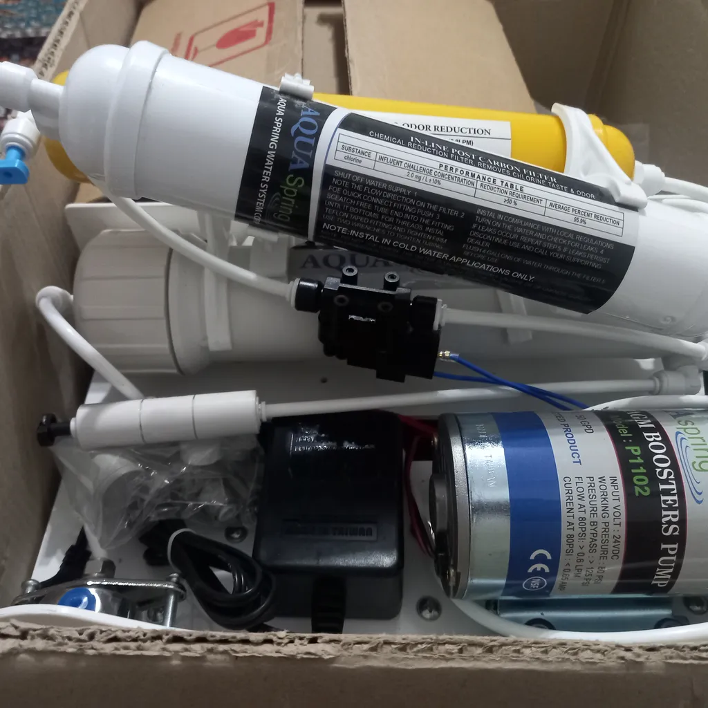 دستگاه تصفیه کننده آب آکوآ اسپرینگ مدل UF - SF4800 به همراه کیت نشتی گیر