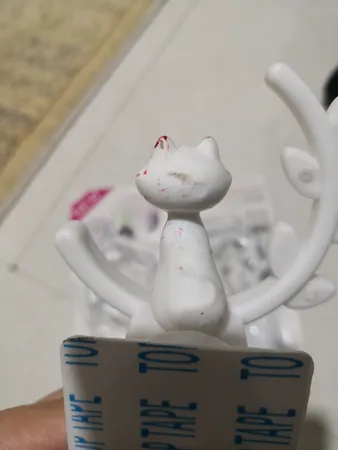 آویز حوله مدل گربه بسته 2 عددی