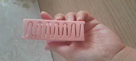 کلیپس مو زنانه مدل شمعی مات مستطیل