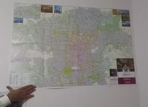 تجریه خرید نقشه گردشگری تهران گیتاشناسی نوین کد ۱۴۷۵