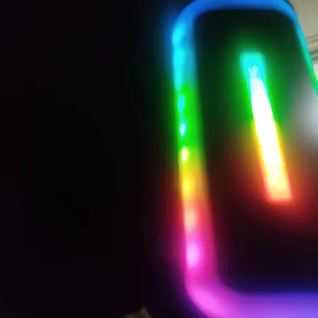 اسپیکر بلوتوثی قابل حمل مدل LED colorful lighting