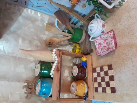 استند جا ادویه ای مدل چوبی