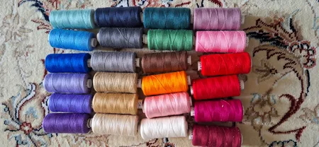 نخ خیاطی کارانس مدل AN-8 بسته 24 عددی