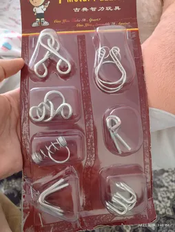 پازل فلزی 7 عددی