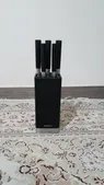 تجریه خرید سرویس چاقو آشپزخانه 6 پارچه کاراجا مدل Skycut Stand