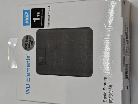 حافظه SSD اکسترنال وسترن دیجیتال مدل ELEMENTS SE ظرفیت 1 ترابایت