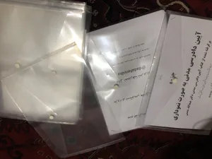 تجریه خرید پوشه دکمه دار مدل A4-v15 بسته 10 عددی