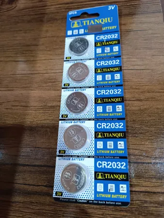 باتری سکه ای تیانکیو مدل CR2032 بسته 5 عددی