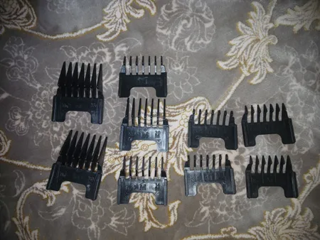 ست شانه 8 عددی ماشین اصلاح موزر کد 0016