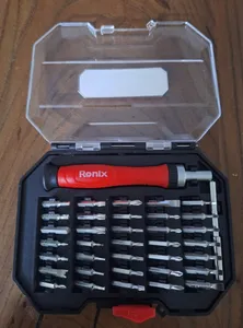 تجریه خرید پیچ گوشتی جغجغه ای ساعتی رونیکس مدل RH-2719 بسته 37 عددی