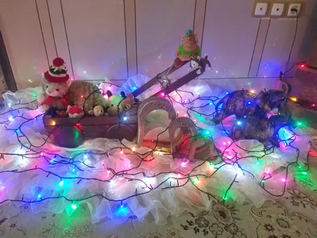 ریسه ال ای دی روژ کد  به طول 25 متر