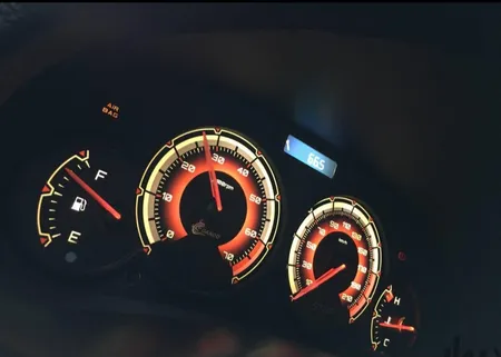 صفحه کیلومتر خودرو کد 809 مناسب برای پژو 206