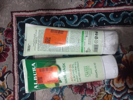 ماسک مو آلبورا مدل آووکادو حجم 250 میلی لیتر