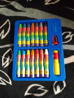 پاستل روغنی 2+12 رنگ آریا کد 2027