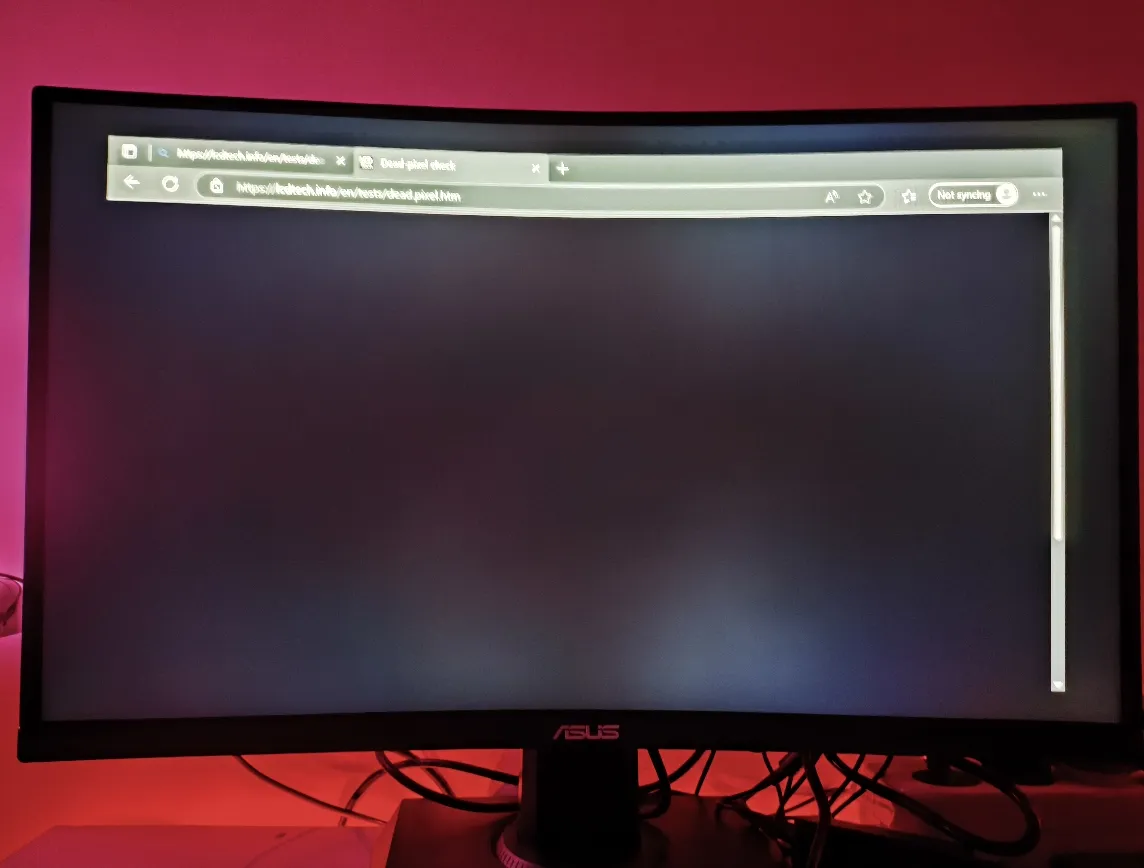 مانیتور 23.6 اینچ ایسوس مدل TUF Gaming VG24VQE