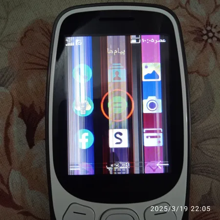 گوشی موبایل مدل (2024) 3210 نوکیا دو سیم کارت ظرفیت 128 مگابایت و رم 64 مگابایت - مونتاژ ایران تحت لیسانس نوکیا