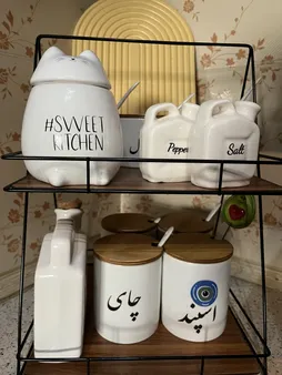 بانکه مدل سرامیکی طرح اسپند