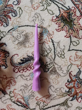 شمع مدل قلمی سه پیچ بسته 4 عددی