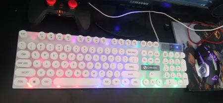 کیبورد و ماوس مخصوص بازی لایمید مدل GTX300-W