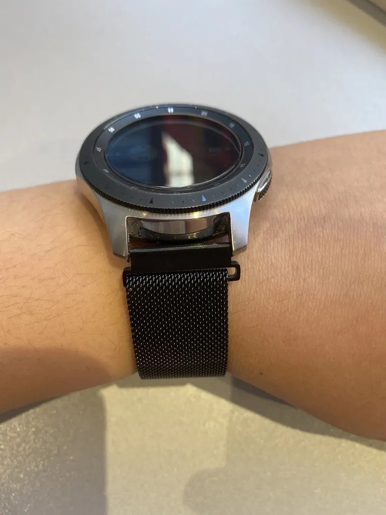 بند مدل milanese مناسب ساعت هوشمند سامسونگ Galaxy Watch 46mm