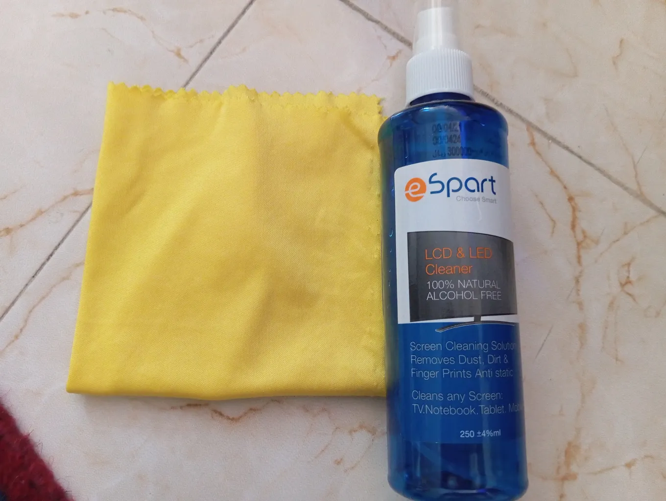 کیت تمیز کننده صفحه نمایش e اسپارت مدل نانو حجم 250 میلی لیتر