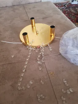 لوستر سقفی نورهام مدل الیزه 4