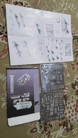 پازل سه بعدی فلزی مدل Brooklyn Bridge