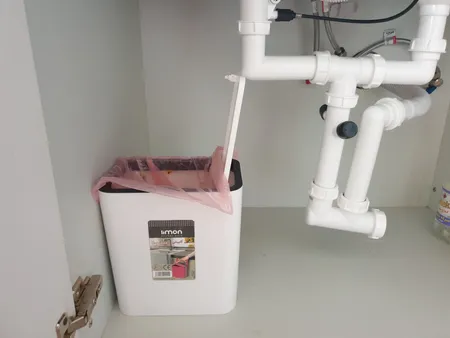 سطل زباله کابینتی لیمون کد Ml18-2