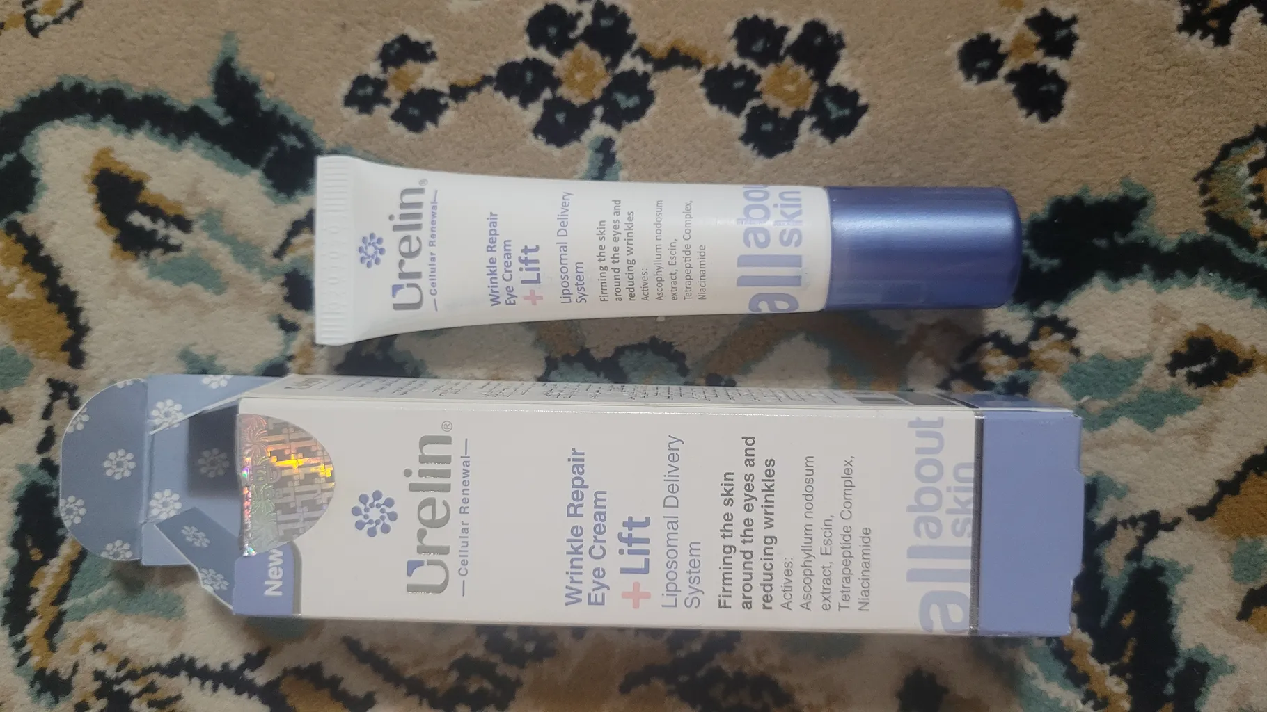 کرم  ضدچروک دور چشم اورلین مدل 001 حجم 15 میلی لیتر