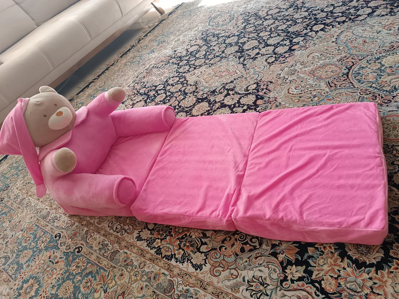 مبل کودک مدل تختخواب شو طرح خرس تدی کد JiM110