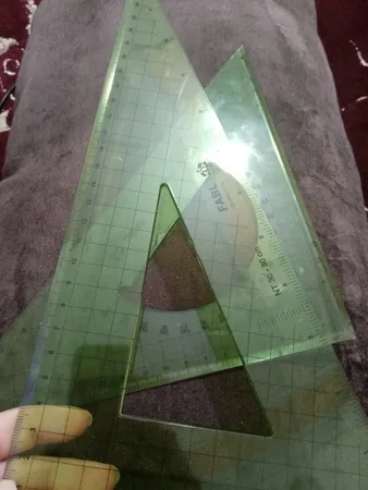 ست گونیا 30 درجه و 45 درجه فابل کد FB406