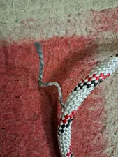 تجریه خرید طناب صخره نوردی مدل ابریشمی کد BL8mm طول 50 متر