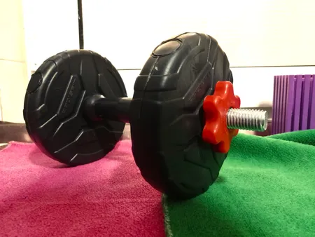 دمبل رادیس فیت مدل DVP-2-1000 وزن 2 کیلوگرم بسته 2 عددی