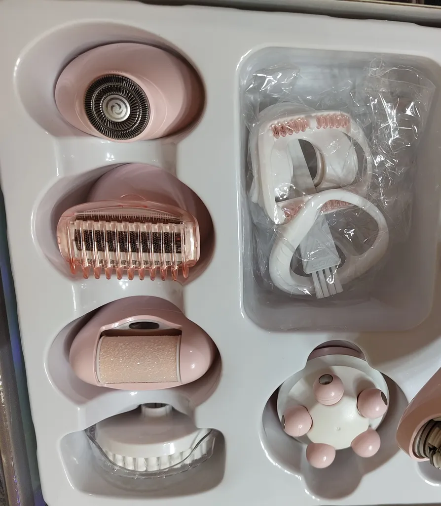 ست اصلاح موی بدن بانوان وی جی ار مدل V-733