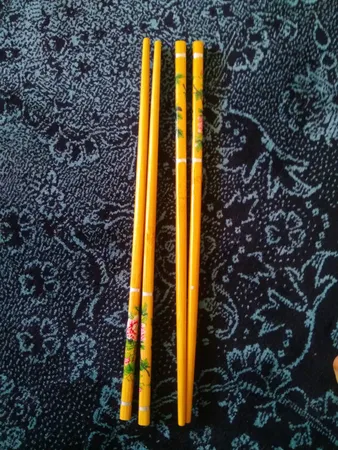 چوب غذاخوری چاپستیک مدل 001 بسته 4 عددی