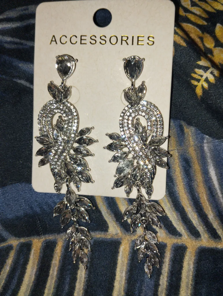 گوشواره زنانه  مدل جواهری کد 66932