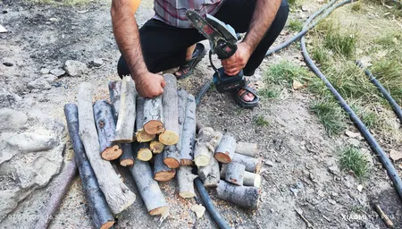 اره زنجیری شارژی باس مدل 88VF