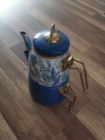 ست کتری و قوری پاچی مدل emaye60