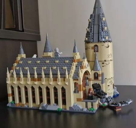 ساختنی طرح هری پاتر مدل قصر هاوارتز کد 32190