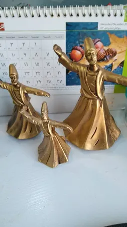 مجسمه مدل رقص سماع مجموعه 3 عددی