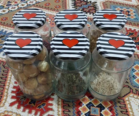 درب بانکه مدل قلب بسته 6 عددی