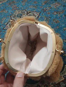 تجریه خرید کیف رودوشی دخترانه مدل پولیشی طرح خرگوشی کد 101024