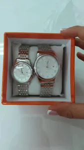 تجریه خرید ست ساعت مچی عقربه ای زنانه و مردانه اسکمی مدل 9058S