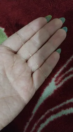 زنجیر طلا 18 عیار زنانه ناریا مدل فلامینگو کد E8