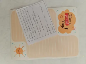 تجریه خرید مگنت چاپ بهار مدل یادداشت رویخچالی کد 3 به همراه ماژیک