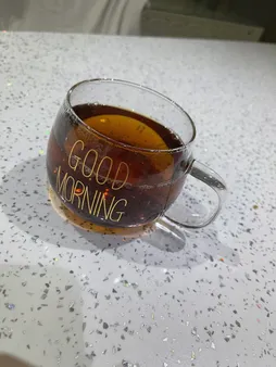 لیوان مدل پیرکس تپل Good Morning