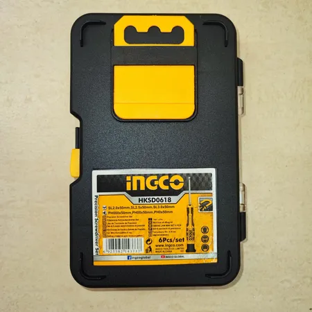 مجموعه 6 عددی پیچ گوشتی ساعتی اینکو مدل HKSD0618