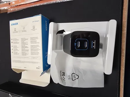 شارژر دیواری 67 وات انکر مدل A2674 - دو پین