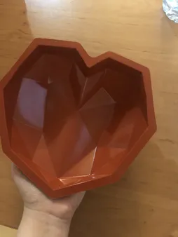 قالب کیک طرح قلب کد 2019