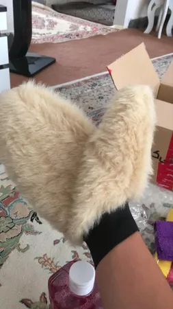 دستکش شست و شوی خودرو مدل شهاب